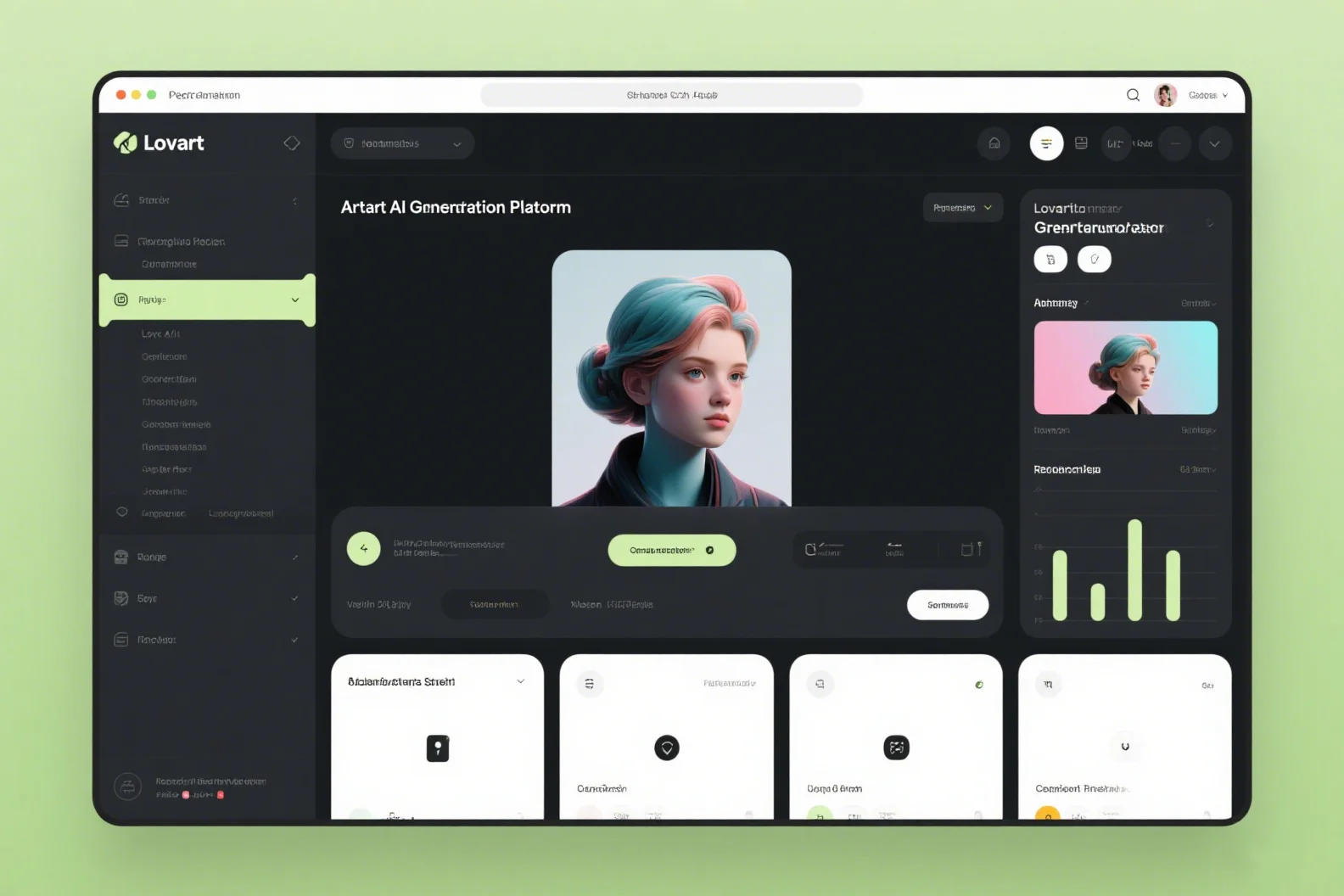 Lovart export formats and sizing recommendations