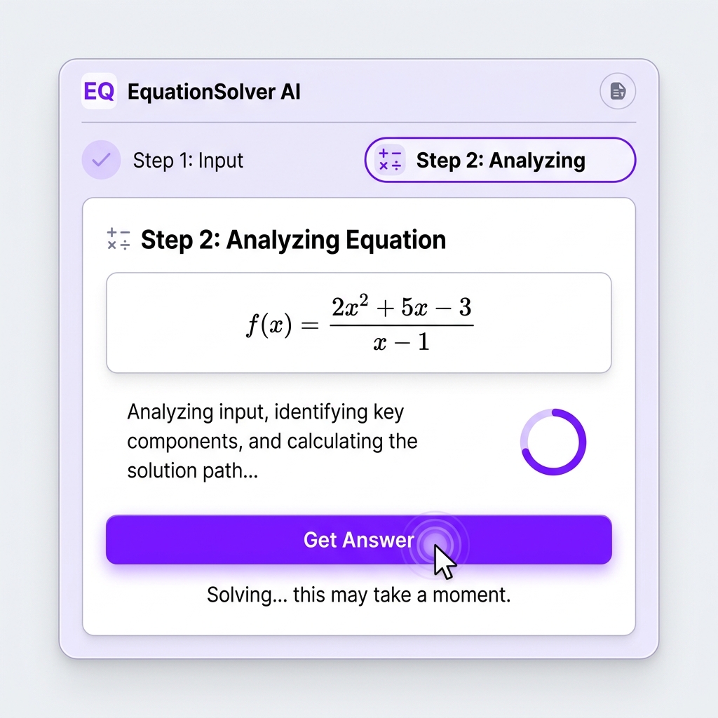 Get Instant AI-Powered Answers - AI Math Solver